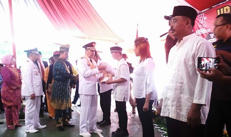 Kado HUT ke-74 RI, 176 Napi di Riau Langsung Menghirup Udara Bebas