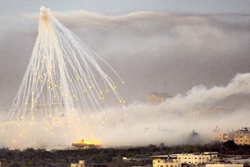 Israel Gunakan Bom Terlarang ke Jalur Gaza