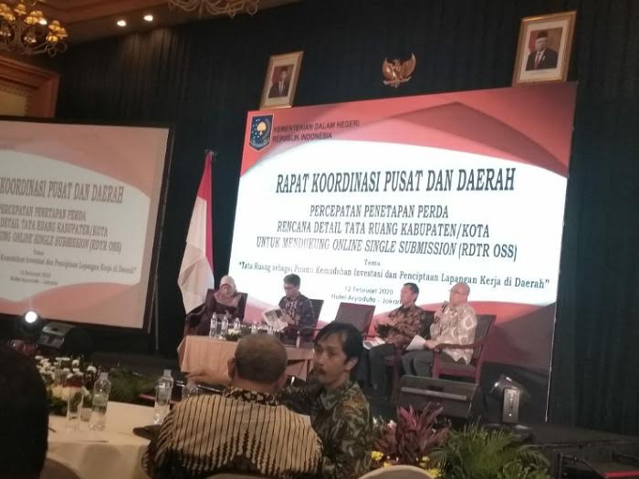 Pusat Bahas Percepatan RDTR Bersama Pemprov dan Pemda di Riau
