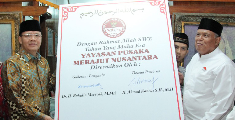 Senator Bengkulu Ahmad Kanedi Deklarasi YMPN di Rumah Fatmawati