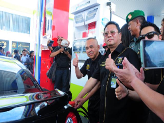 Pertamina Launching Pertamax Turbo di Pekanbaru