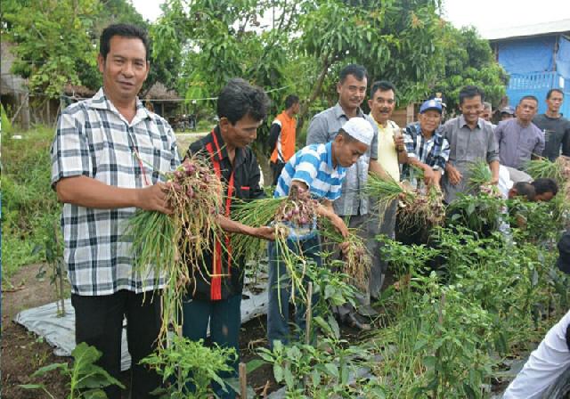 Empat Desa Kecamatan Siak Hulu Tinjau Langsung RTMPE