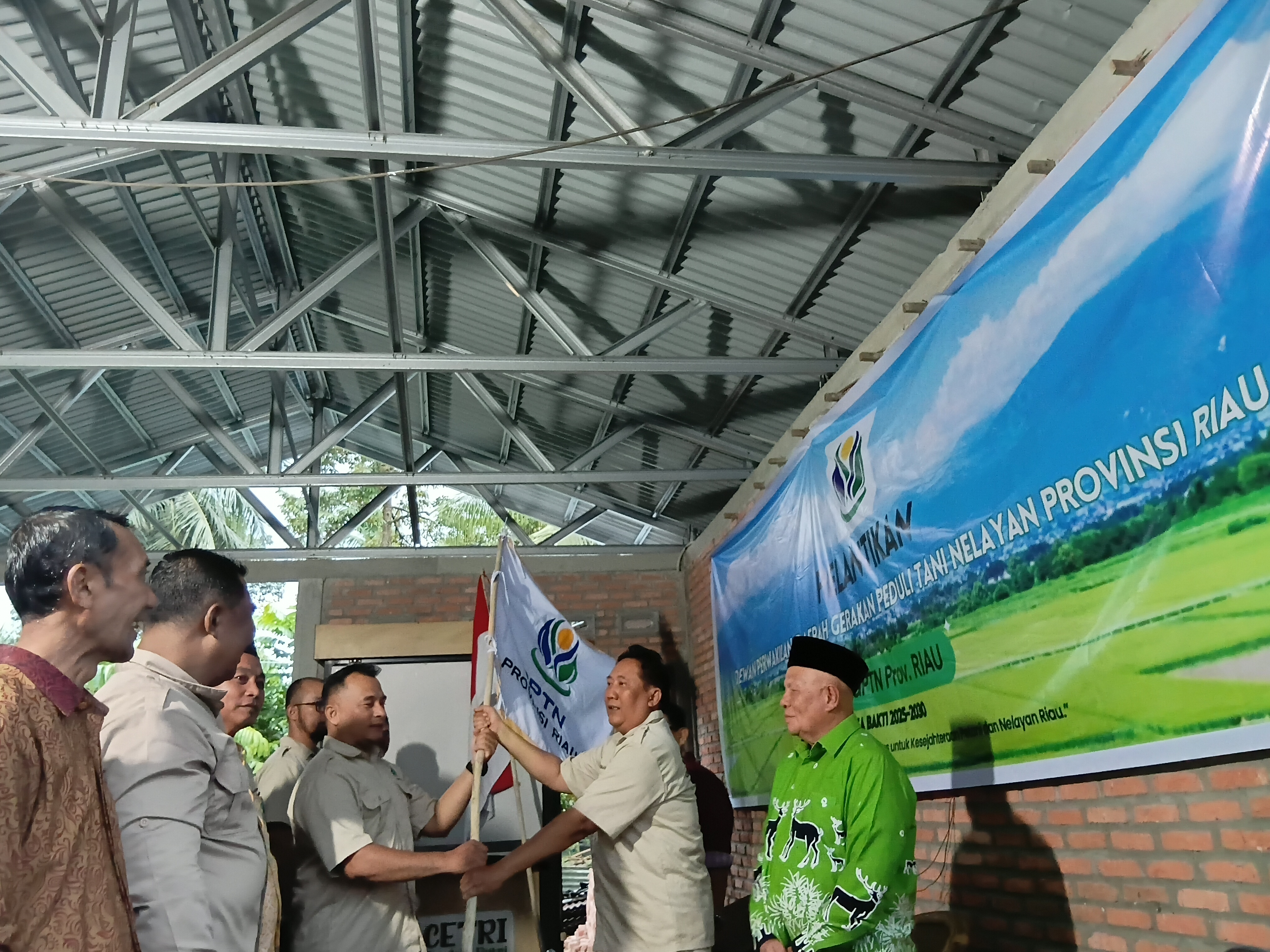 DPD GPTN Riau Dilantik, Siap Jadikan Riau Daerah Mandiri Pangan