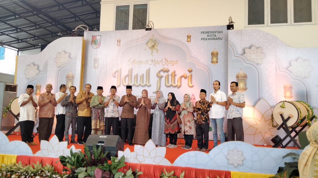 Open House Idulfitri 1445 H, Pj Wako Muflihun: Terbuka untuk Masyarakat