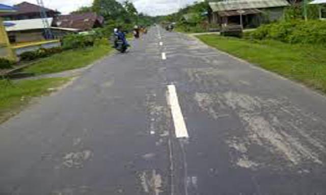Progres Jalan Poros Pulau Rupat Baru 46 Persen