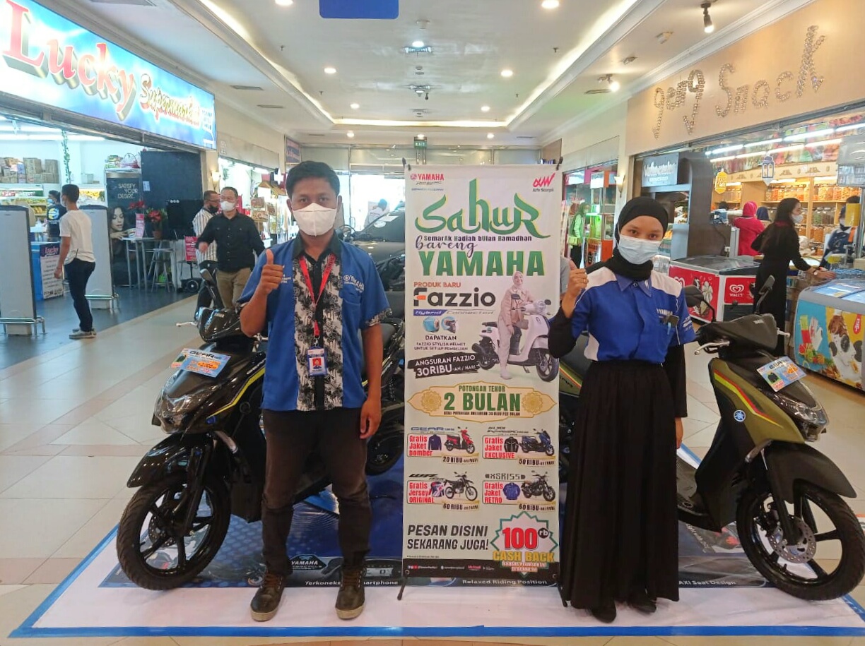 PT Alfa Scorpii Gelar Pameran di Mal Pekanbaru, Usung Tema Sahur Bareng Yamaha