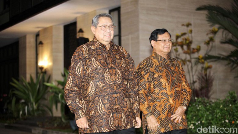 Ini Respons SBY Lihat Deklarasi Prabowo-Sandi