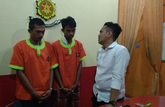 Dua Pelaku Curanmor Dibekuk Polisi di Marpoyan Damai
