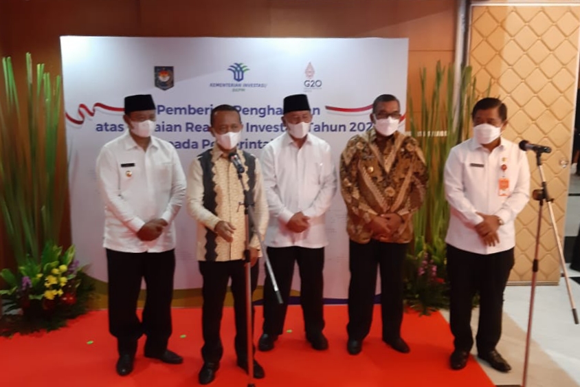 Riau Peringkat 5 Nasional Realisasi Investasi