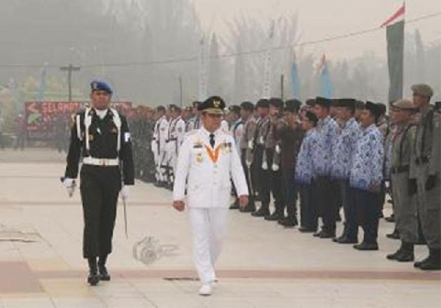 Arlizman Bacakan Sambutan Jokowi