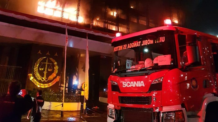 Kebakaran di Gedung Kejagung, Jaksa Agung: Tahanan dan Berkas Perkara Aman