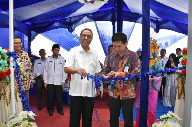 Resmikan Gerai Garuda Indonesia di Kampar, Bupati Ajak ASN Dukung Maskapai Garuda