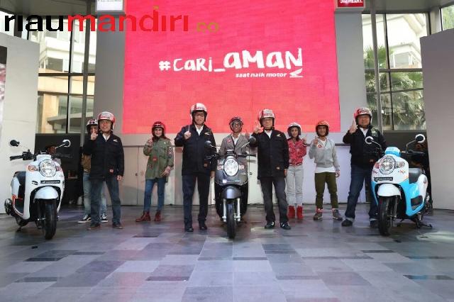 Kampanye Keselamatan Berkendara, AHM Perkenalkan Tagline #Cari_Aman