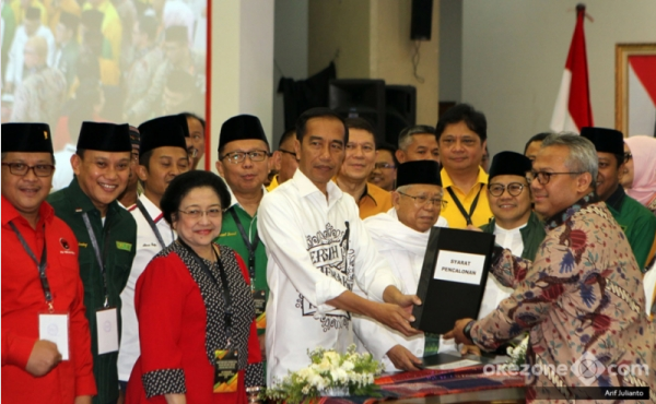 Buka Rekening Khusus, Dana Awal Kampanye Jokowi-Ma'ruf Rp11 Miliar