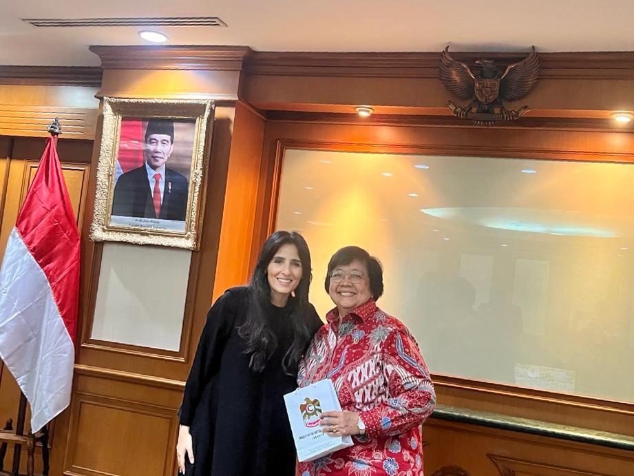Menteri LHK Bertemu Presiden IUCN Bahas Implementasi Aksi Iklim Pasca COP28