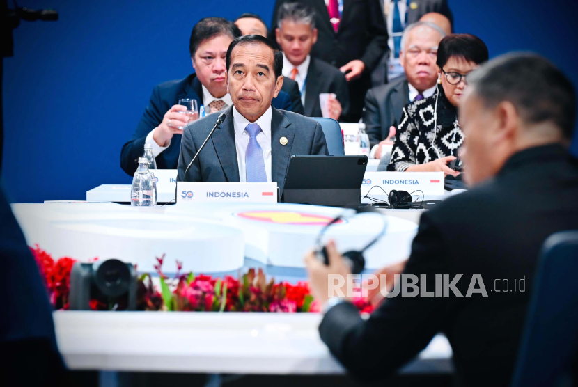 Presiden Jokowi Serukan Solidaritas Palestina di KTT ASEAN
