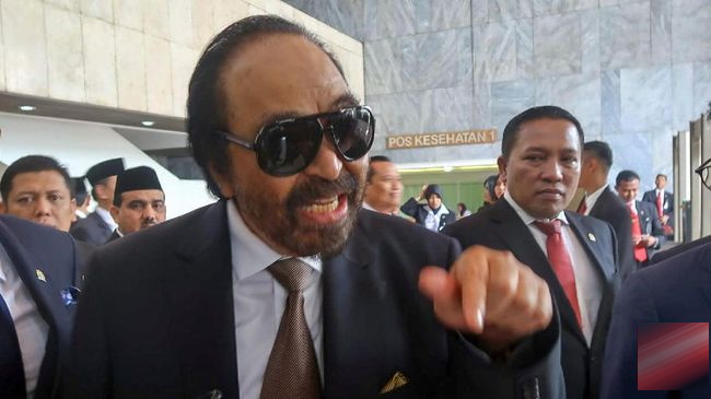 Koalisi Gemuk Pemerintahan, Surya Paloh: Nasdem Saja Jadi Oposisi