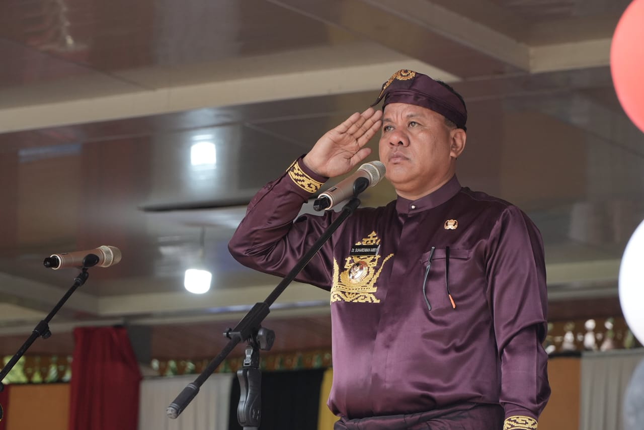 Bupati Suhardiman Amby Jadi Inspektur Upacara HUT ke-26 Kuansing