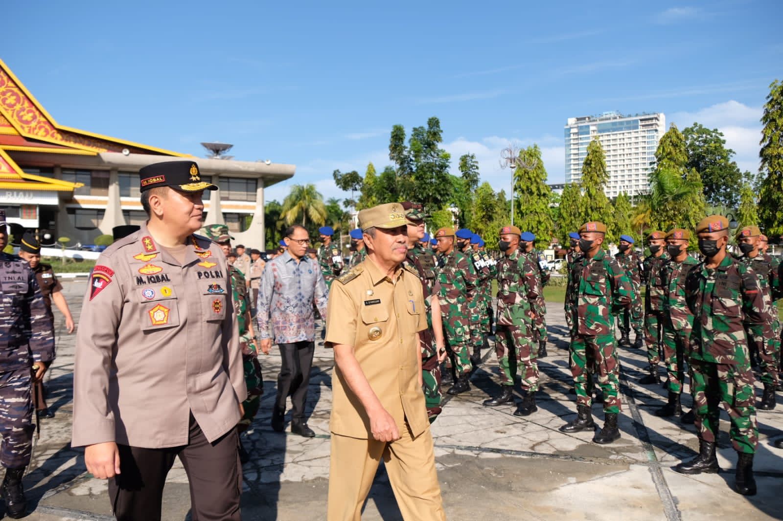 4000 Personel Gabungan Siaga untuk Penanganan Bencana Alam di Riau