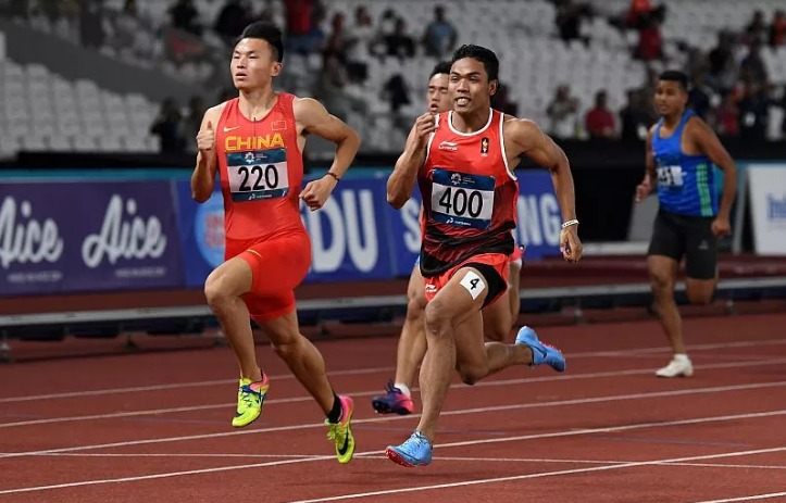 Muhammad Zohri Melaju ke Final Nomor 100M Putra Asian Games