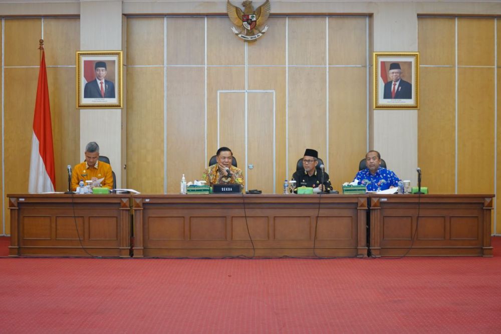 Gelar Rapat Persiapan, Pemprov Matangkan Agenda HUT Riau ke 66 dan HUT RI ke 78