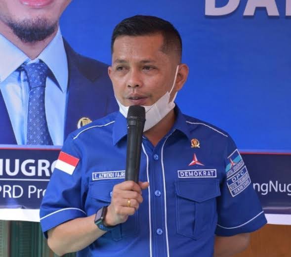 Sosok Ketua DPC Demokrat Tengku Azwendi Di Balik Peraihan 8 Kursi Demokrat di DPRD Pekanbaru
