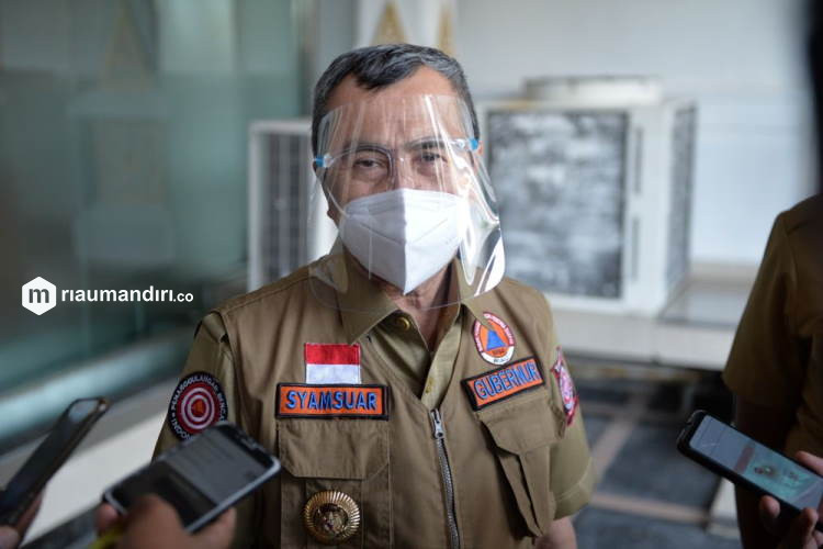 Gubernur Riau Sindir Realisasi Vaksinasi Kota Dumai yang Masih Rendah