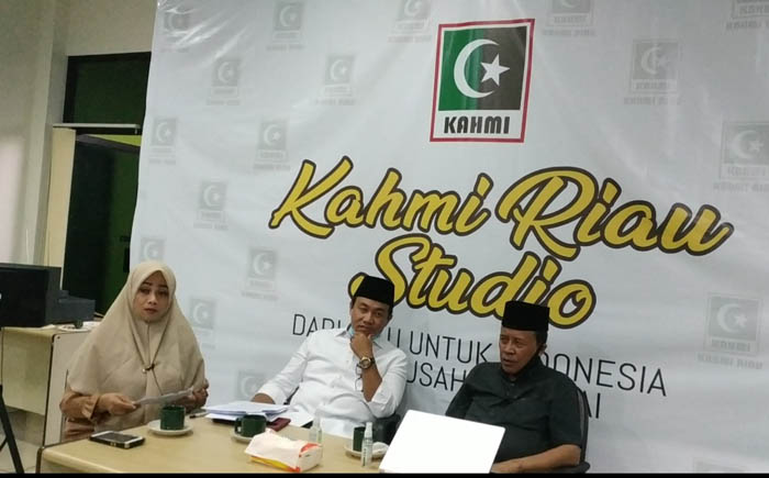Diskusi Saat Launching Kahmi Studio, Chaidir Harapkan Peran KAHMI Riau dalam Transisi Blok Rokan