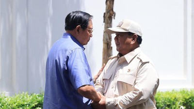SBY Terima Kunjungan Prabowo: Komandan Saya Beliau