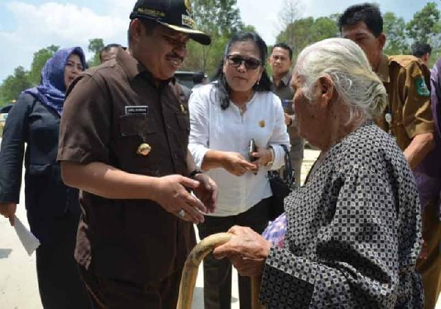 Warga Pematang Pudu Sampaikan Aspirasi