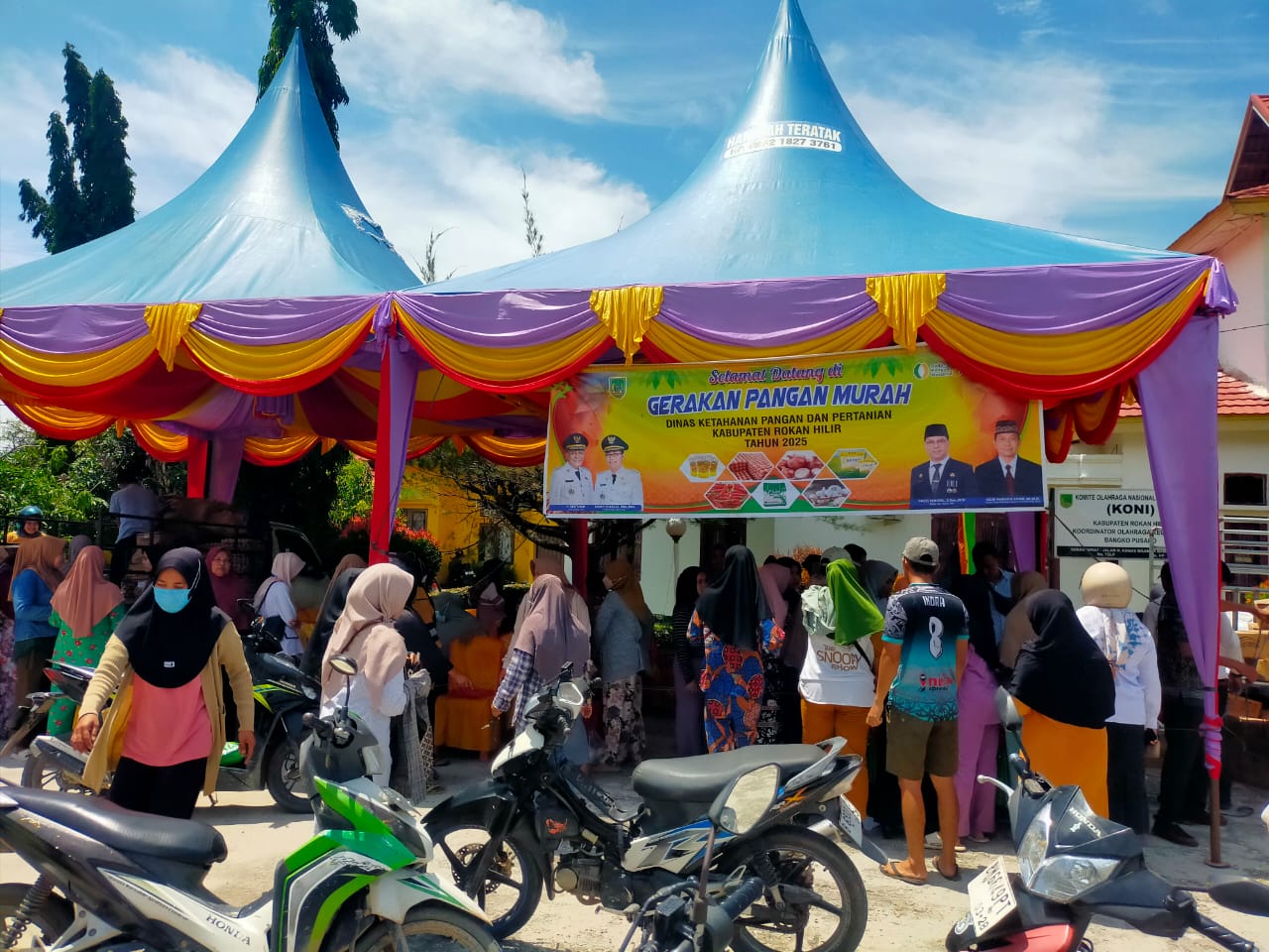 Pemkab Rohil Gelar Gerakan Pangan Murah