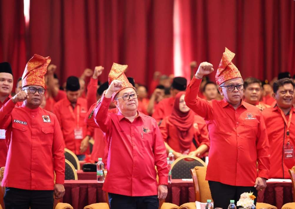 Zukri Jabat Ketua PDI-Perjuangan Riau 2025-2030