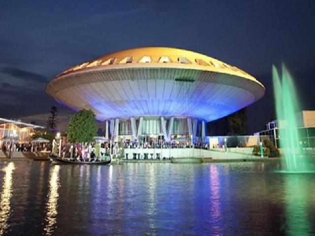 Bangunan UFO Jadi Objek Wisata Terpopuler