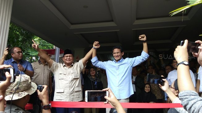 Prabowo-Sandiaga Merapat ke Kertanegara