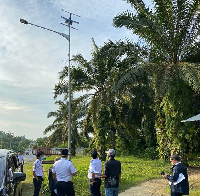 Banyak Komponen LPJU Solar Cell Hilang, Kepala BPTD IV Ajak Masyarakat Riau Menjaganya
