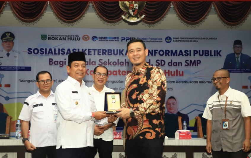 Wabup Syafruddin Instruksikan Sekolah Bentuk PPID