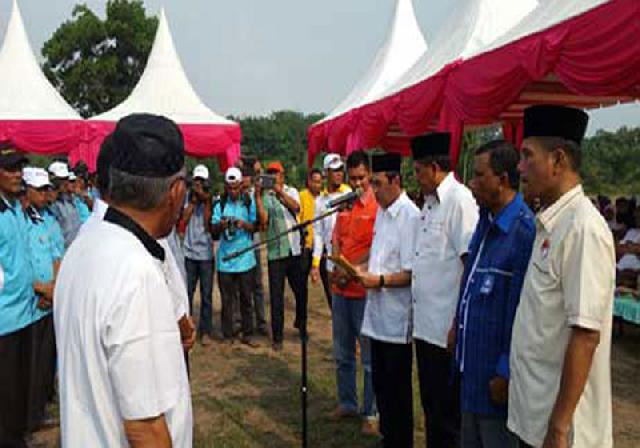 Suhartono-Syahrul  Kampanye Dialogis di Perawang