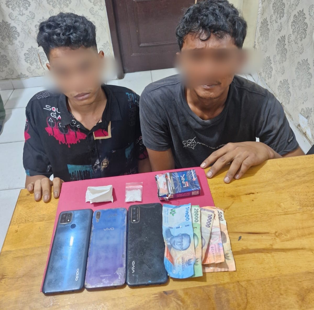 Dua Pengedar Sabu di Perawang Dirungkus