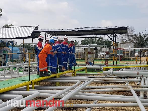 Manajemen Pertamina EP Asset 1 Kunjungan Lapangan Selama Libur