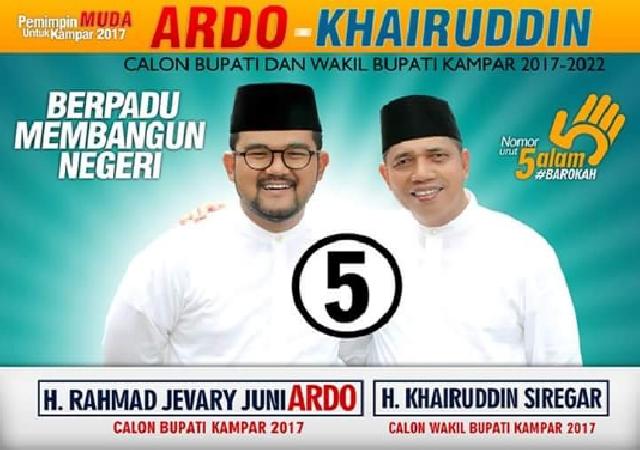Hari Pencoblosan Semakin Dekat, Ardo-Khairuddin Gencar Diskusi dan Sosialisasi