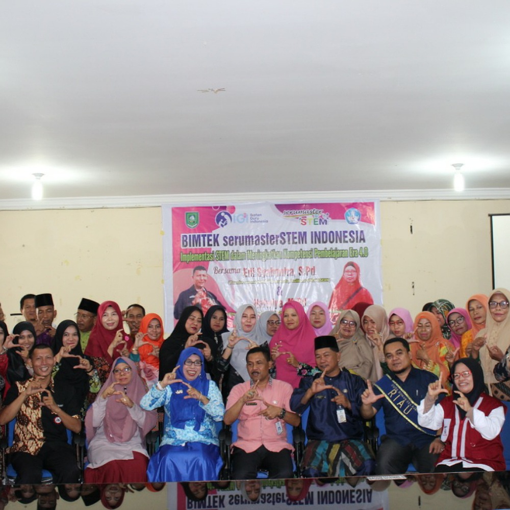 89 Guru di Bengkalis Ikuti Bimtek Serumaster STEM Indonesia