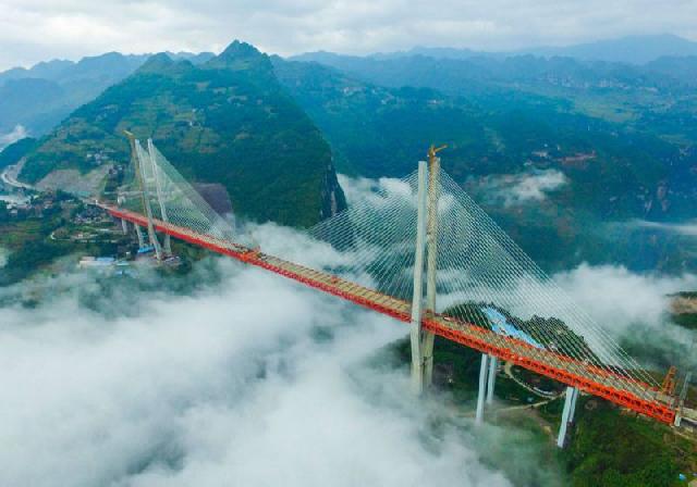 Jembatan Di Tiongkok Dibuka Tahun Ini