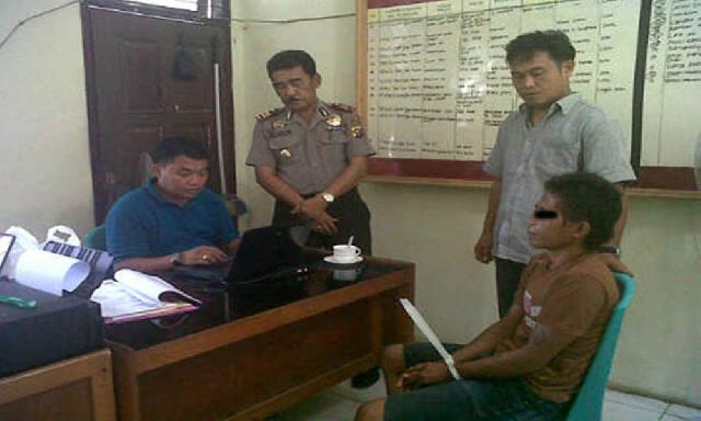 Ayah Tiga Anak di Rohul Dipolisikan