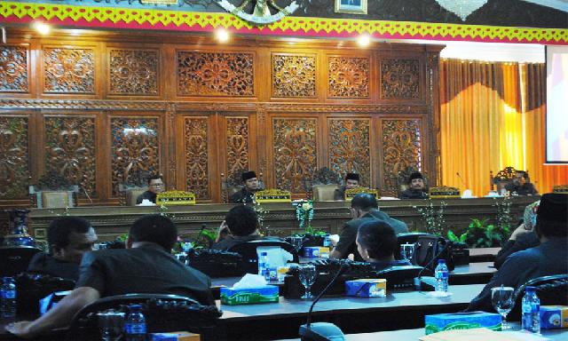 DPRD Pertanyakan Penetapan Luas Wilayah Kuansing