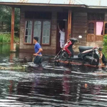 Ribuan Rumah Terendam di Bengkalis