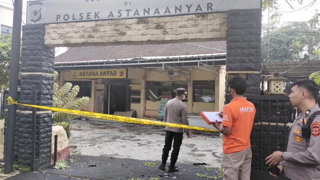 Bom Bunuh Diri di Polsek Astanaanyar, Pelaku dan Satu Anggota Polisi Meninggal