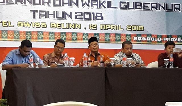 Jelang Penetapan DPT, Bawaslu Taja Rakor Bersama Pengawas se-Riau