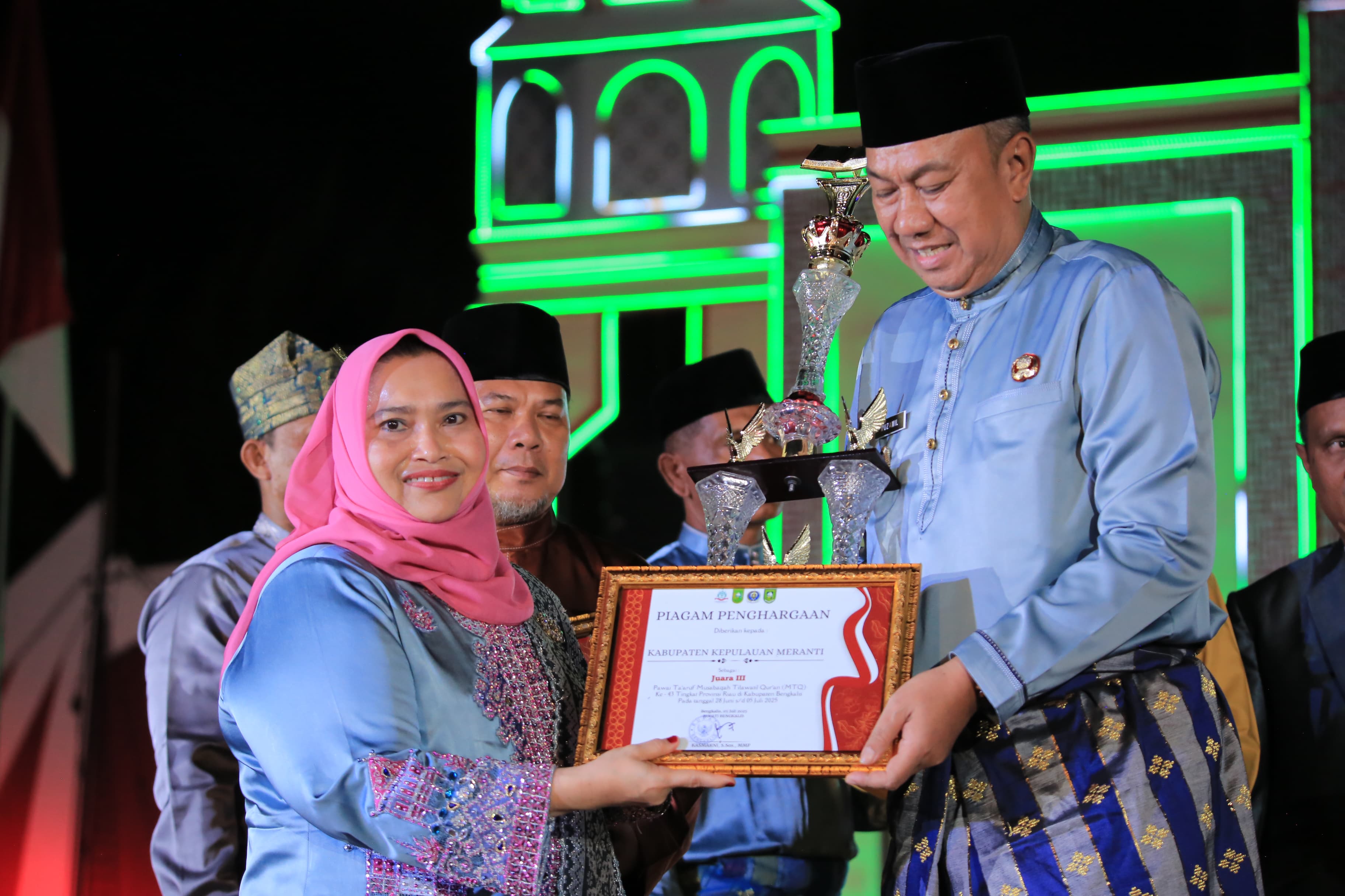 MTQ ke-43 Riau, Kafilah Meranti Bawa Pulang Empat Gelar Juara I