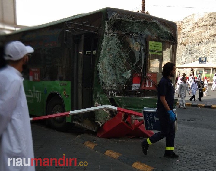 Bus JCH Indonesia Kecelakaan di Makkah, Terdapat Jamaah Asal Riau
