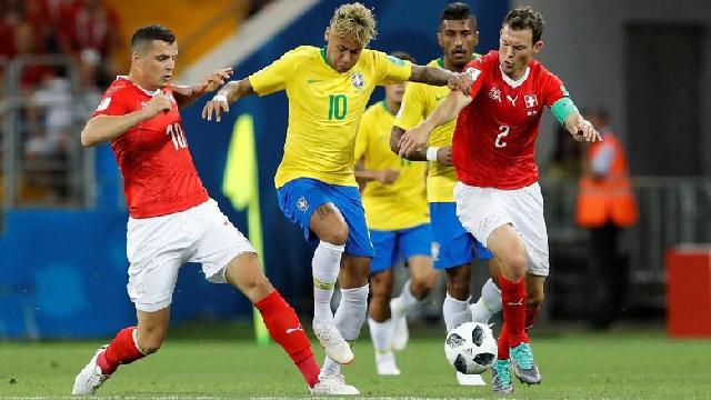 Lawan Swiss, Brasil Hanya Imbang 1-1, Ini Jalan Pertandingannya